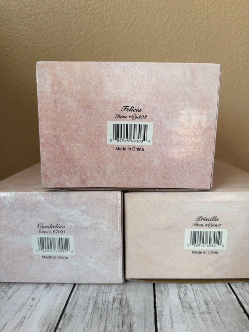 3 X Seraphim Classics Angel Figurine Felicia Priscilla Cymbeline w/Boxes - Picture 13 of 13